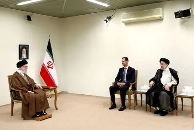 رهبری و بشار اسد