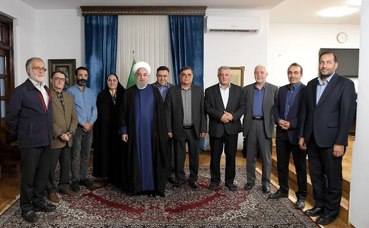 روحانی: سکوت راه‌ حل نیست، صندوق رای و انتخابات راهکار نهایی است