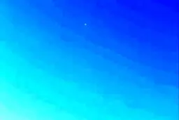 آسمان حیفا پس از حمله موشکی حزب الله