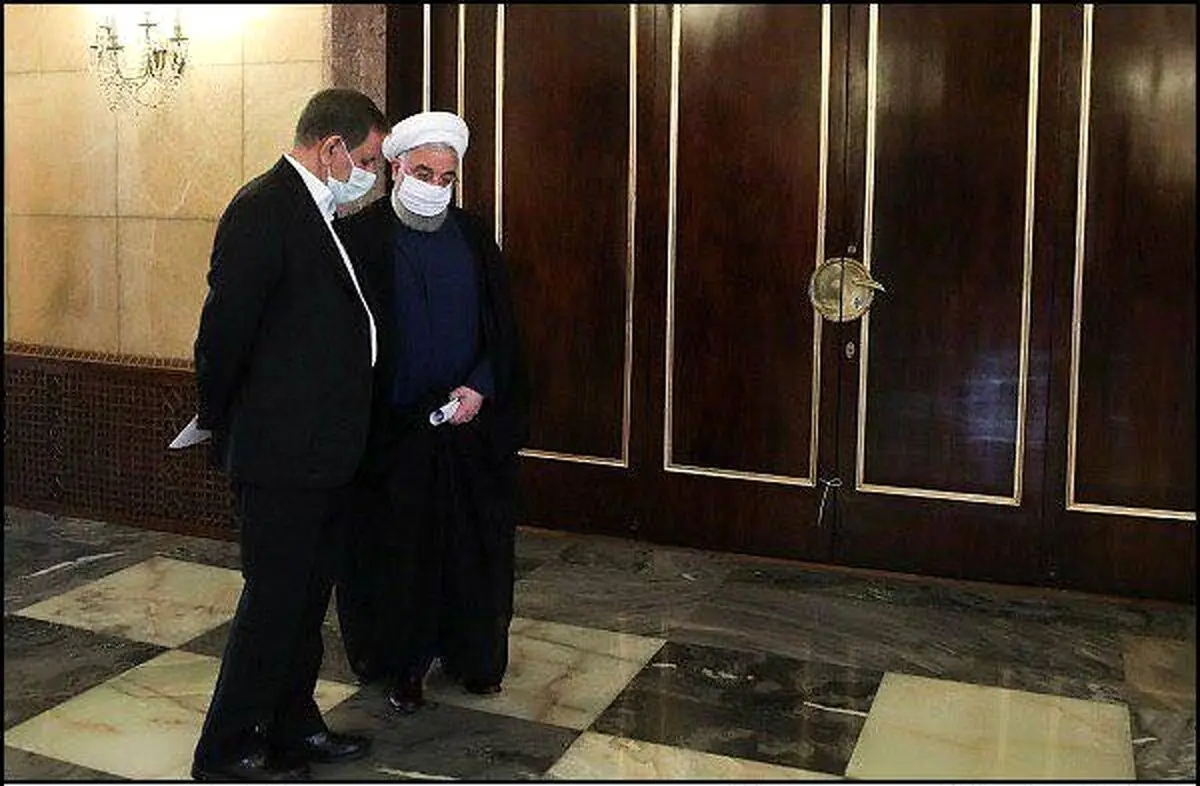 عکس | حضور روحانی و جهانگیری در دیدار امروز با رهبرانقلاب
