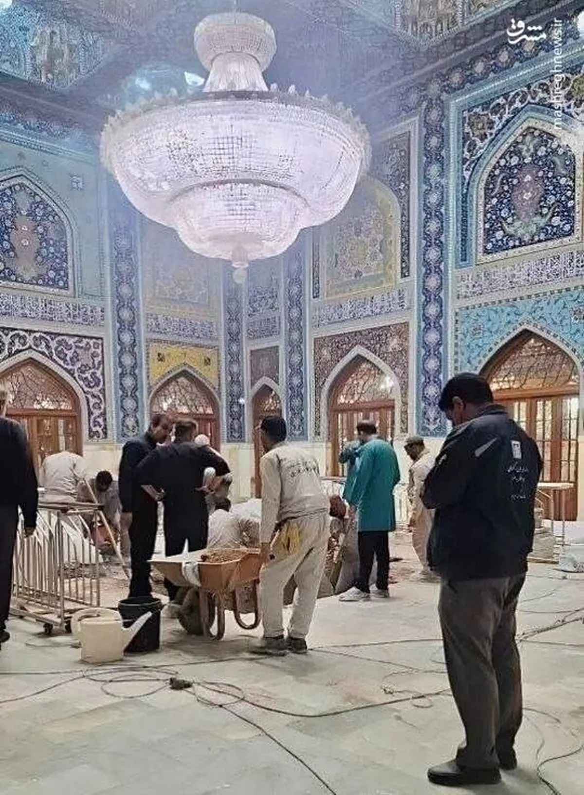 اولین تصاویر از مزار مطهر قائد مجاهد ایران
