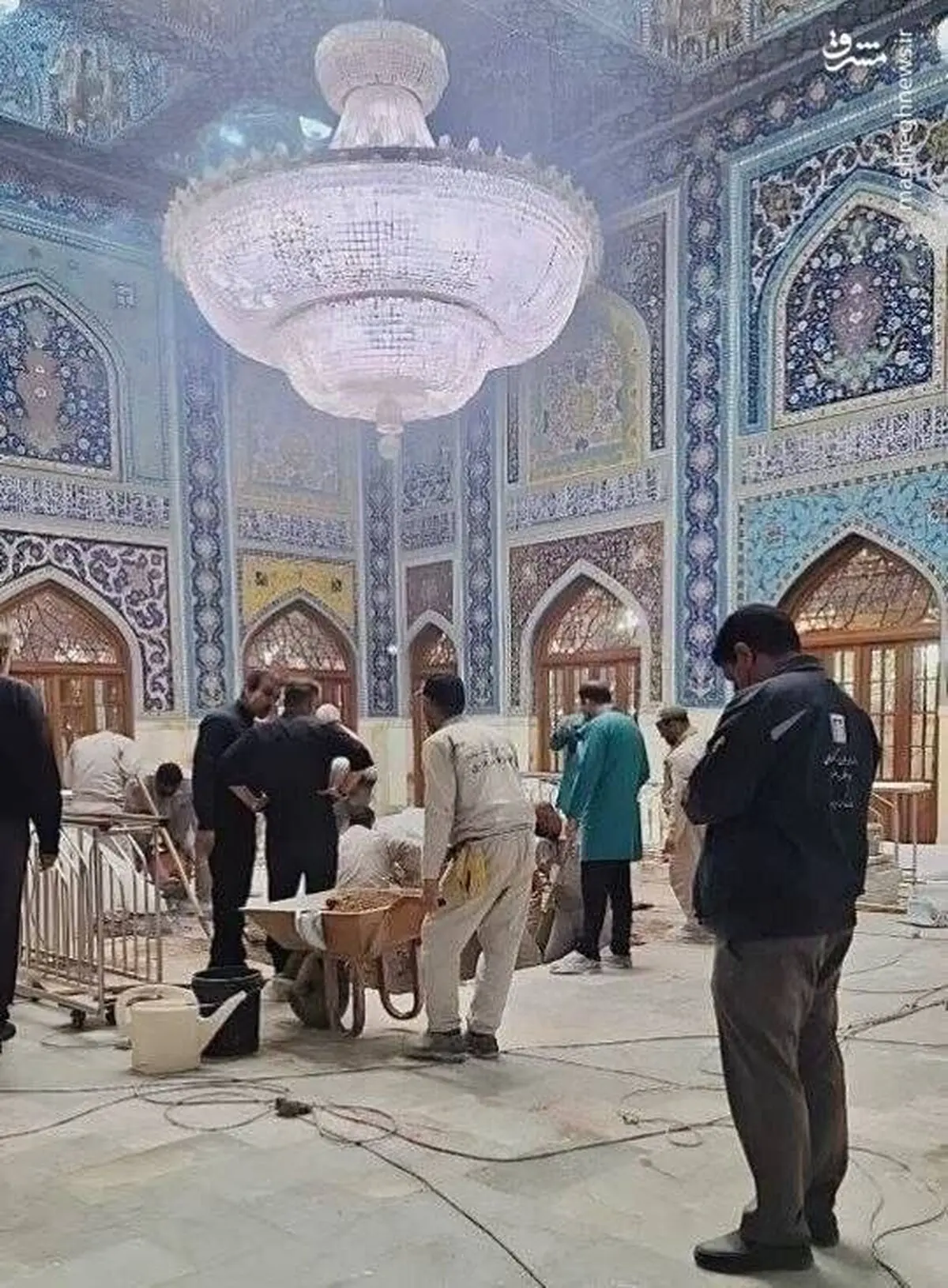 اولین تصاویر از مزار مطهر قائد مجاهد ایران