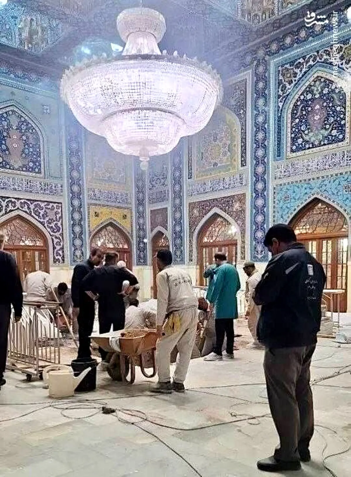 اولین تصاویر از مزار مطهر قائد مجاهد ایران