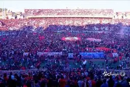 تصاویر جشن قهرمانی تراکتور