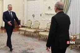 تصاویر دیدار مهم وزیرخارجه ترکیه با پزشکیان