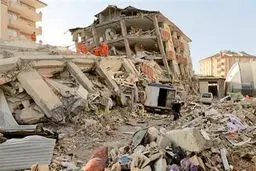  تصاویر آخرالزمانی از لحظه تخریب در زلزله ترکیه