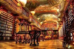 زیباترین کتابخانه جهان/عکس