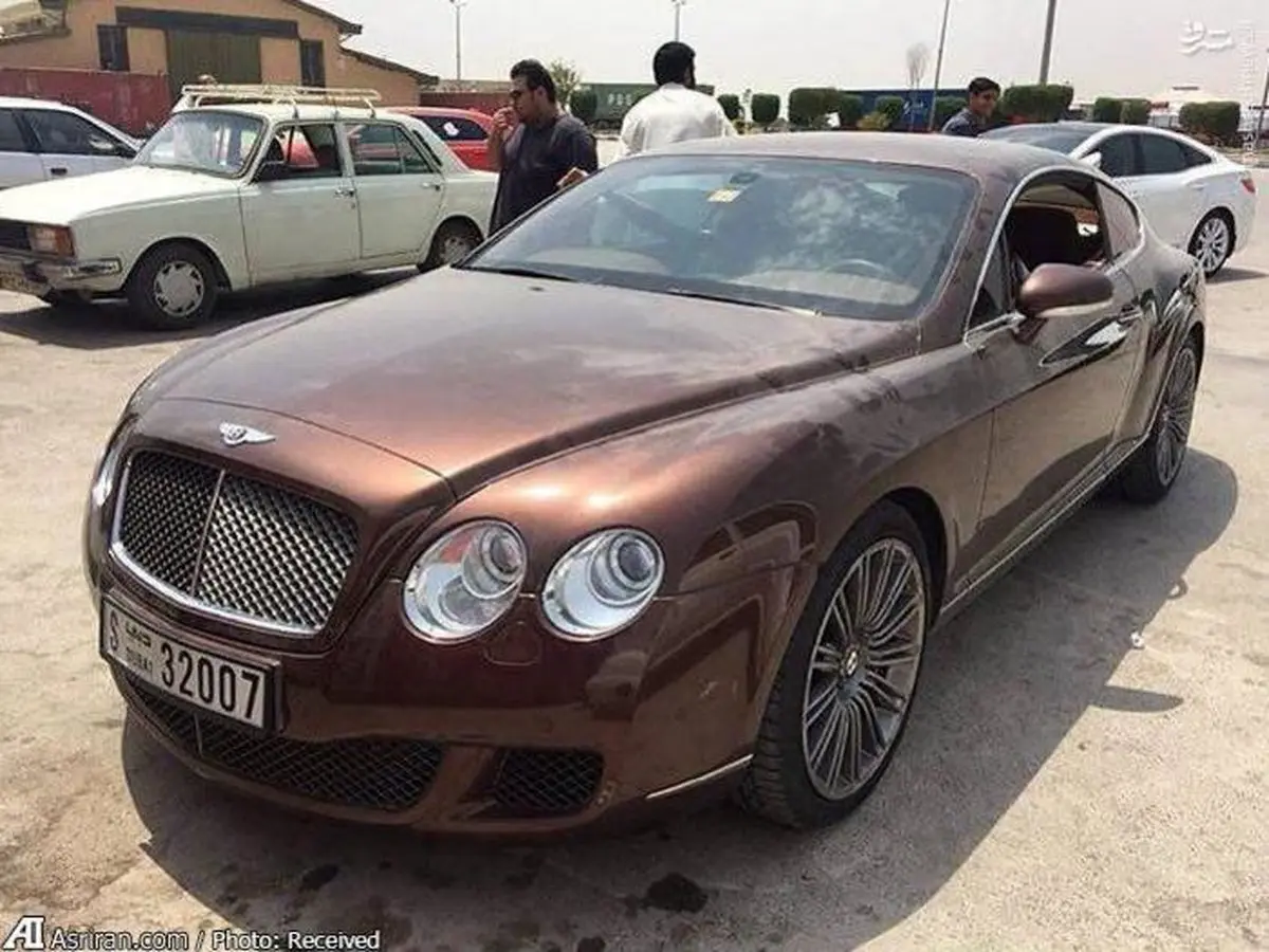 خودنمایی خودروی 2 میلیاردی در آبادان/عکس