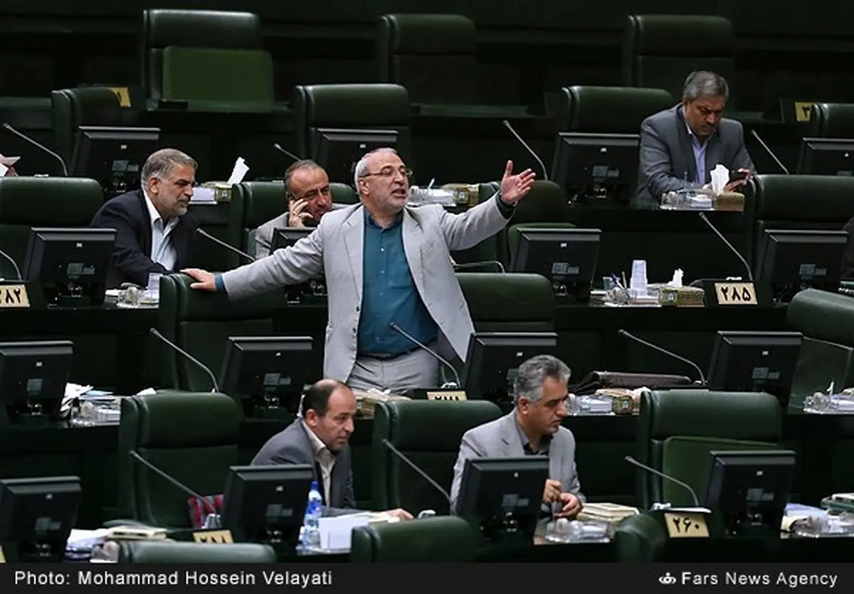 فریادهای یک نماینده در مجلس/عکس