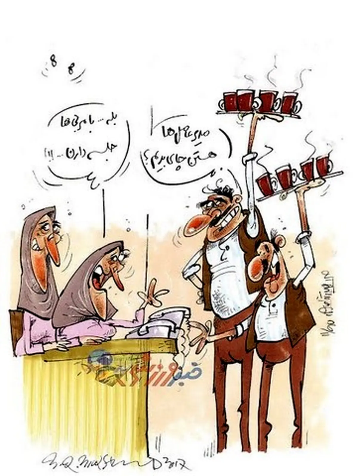 پدیده عجیب لیگ برتر!/کاریکاتور
