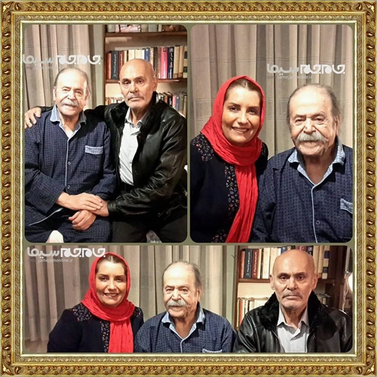 عکس/عیادت جمشید هاشم‌پور از کشاورز