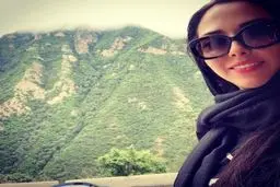 لیلا اوتادی در سفر