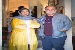آتیلا پسیانی و دخترش ستاره در یک قاب