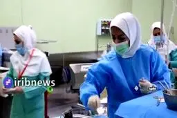 نخستین عمل جراحی جابجایی رگ‌های قلب، روی نوزادی نارس در ایران +فیلم