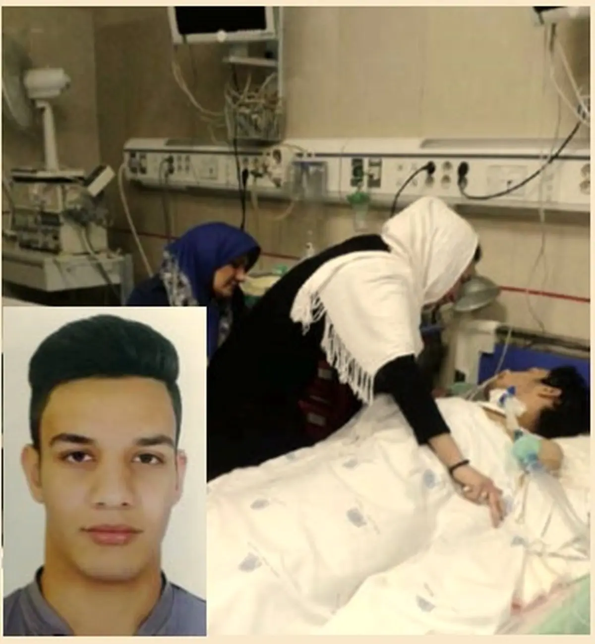 اعضای بدن پسر نوجوان زندگی بخش 5 بیمار شد +عکس