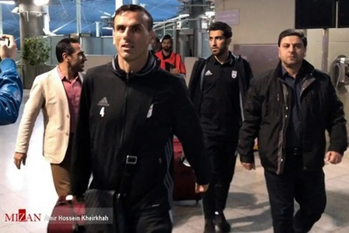 حواشی بازگشت پرسپولیسی ها از اردوی تیم ملی/تصاویر