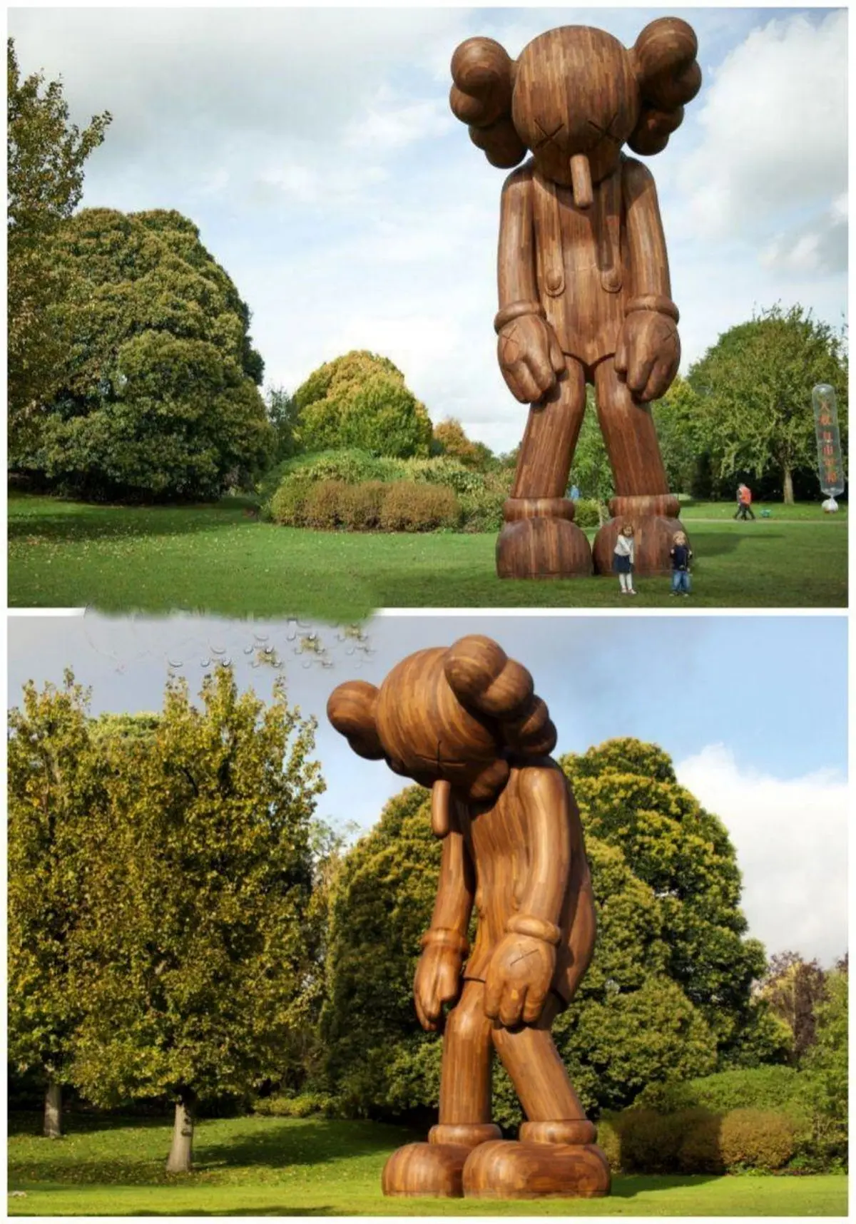 مجسمه"پینوکیو"در پارکی در چین/عکس