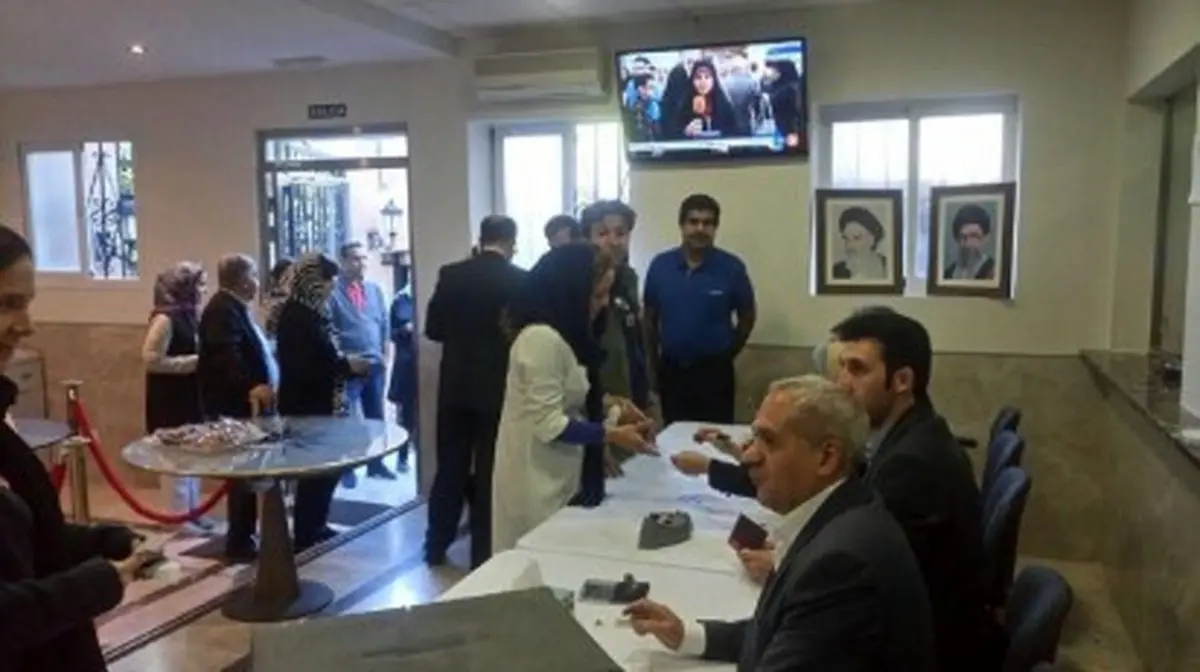 صف رای گیری در پایتخت اسپانیا/ عکس