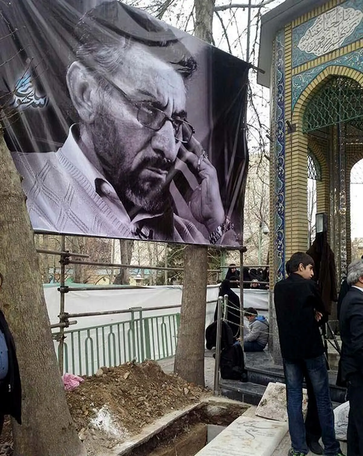 خانه ابدی سلحشور را ببینید/عکس