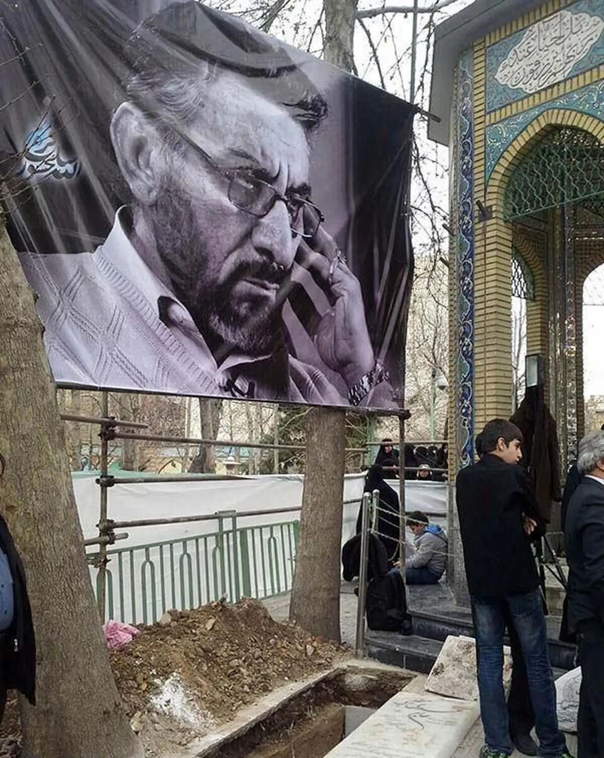 خانه ابدی سلحشور را ببینید/عکس