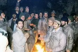 تصویری از پروانه ها گرد آتش/ عکس