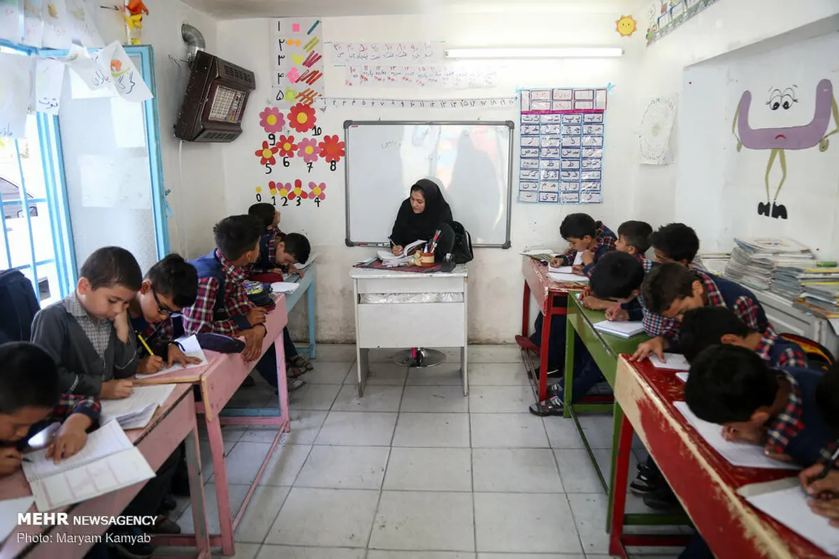 عکس/ مدرسه اتباع افغانستانی در تهران