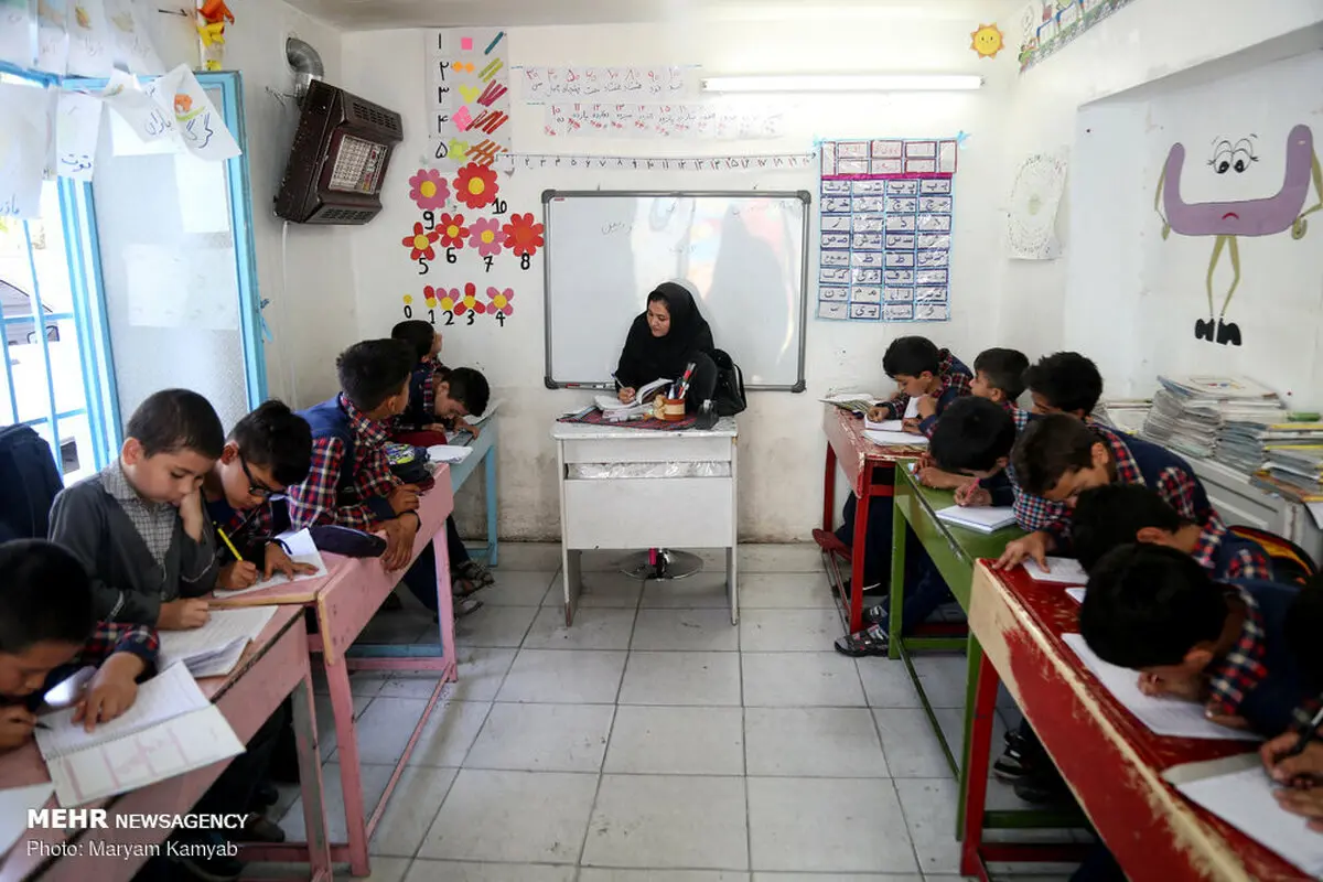 عکس/ مدرسه اتباع افغانستانی در تهران