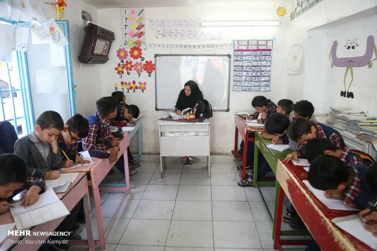 عکس/ مدرسه اتباع افغانستانی در تهران