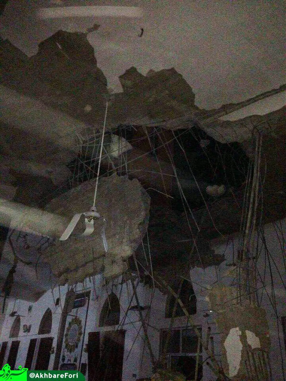 تخریب بزرگترین مسجد تاریخی عراق در اثر زلزله/عکس