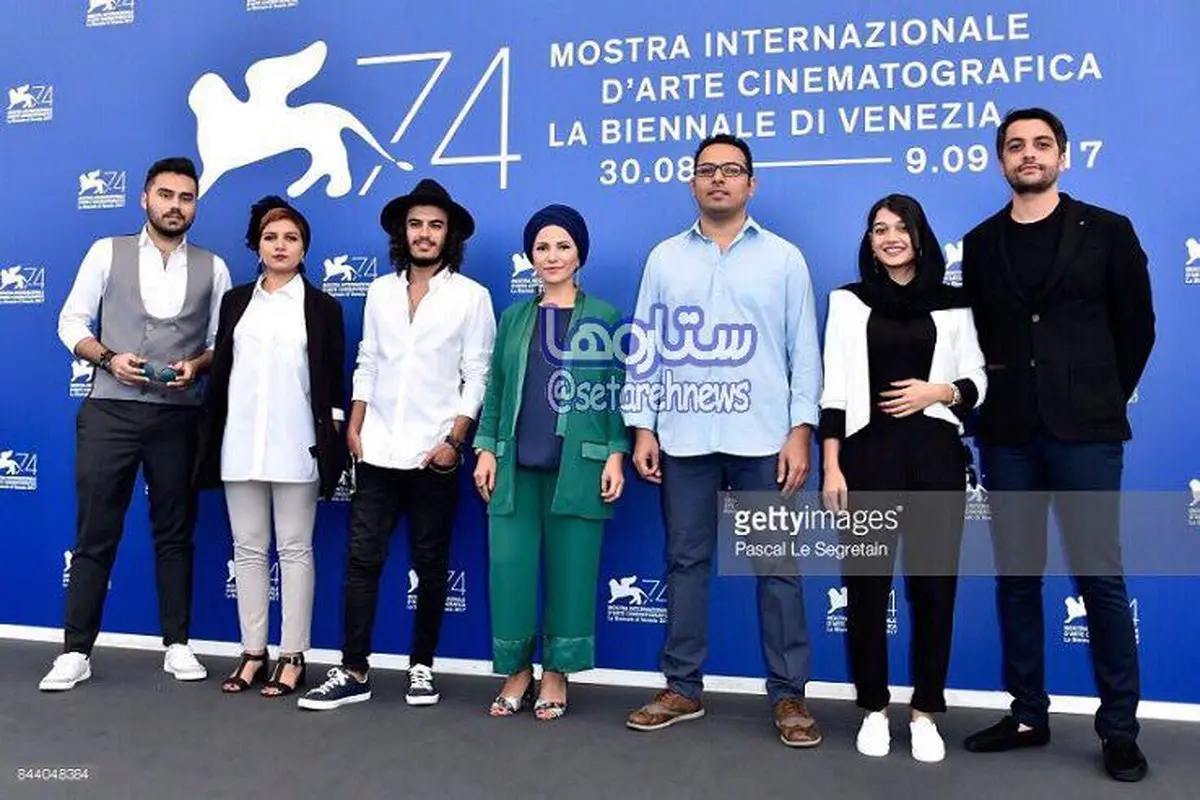 تیپ های  متفاوت از  بازیگران ایرانی در جشنواره ونیز