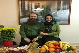 تصویری از سارا صوفیانی و همسرش امیرحسین شریفی