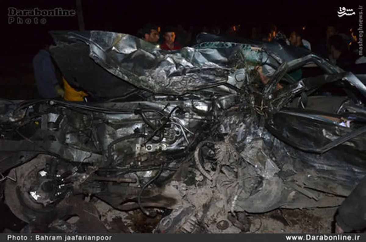 عکس/ تصادف مرگبار در داراب
