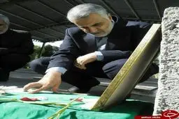ادای احترام سردار سلیمانی /عکس