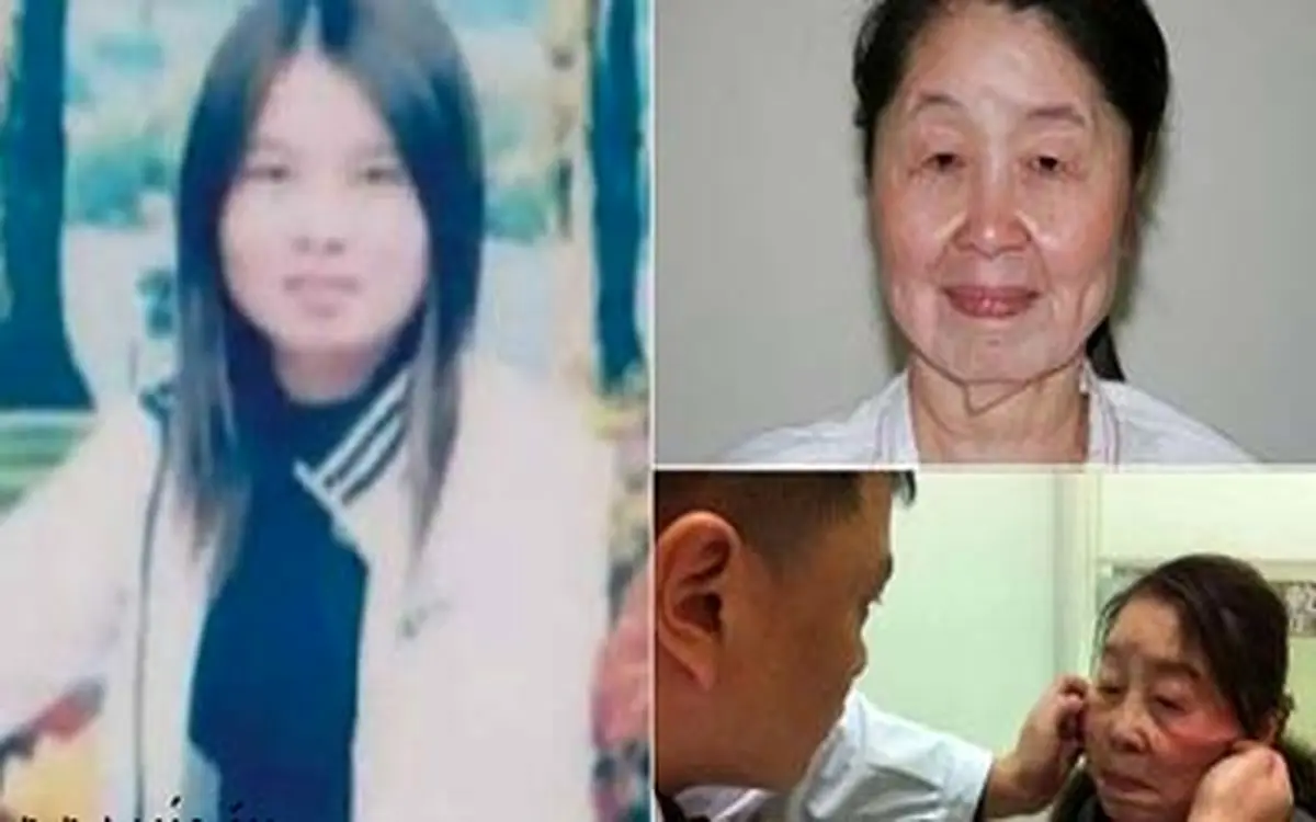 این زن ناگهان 50 سال پیر شد!