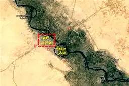 عقب ‌نشینی داعش ازمناطق دیرالزور+نقشه