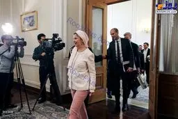 عکسی از حجاب مهمان ویژه محمدجواد ظریف