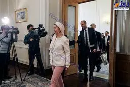 عکسی از حجاب مهمان ویژه محمدجواد ظریف