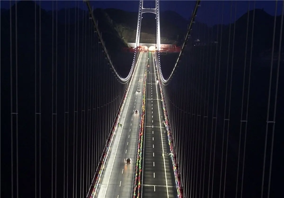 تصاویری حیرت انگیز از بلندترین و طولانی‌ترین پل جهان