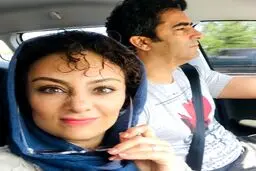 پوزيشن بامزه يكتا ناصر در كنار كارگردان مشهور + عكس