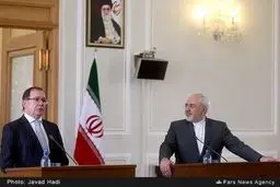 دیدار ظریف با وزیر امور خارجه نیوزیلند/ تصاویر