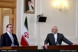 دیدار ظریف با وزیر امور خارجه نیوزیلند/ تصاویر