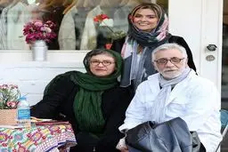 رویا تیموریان به همراه همسر و دختر بازیگرش/عکس
