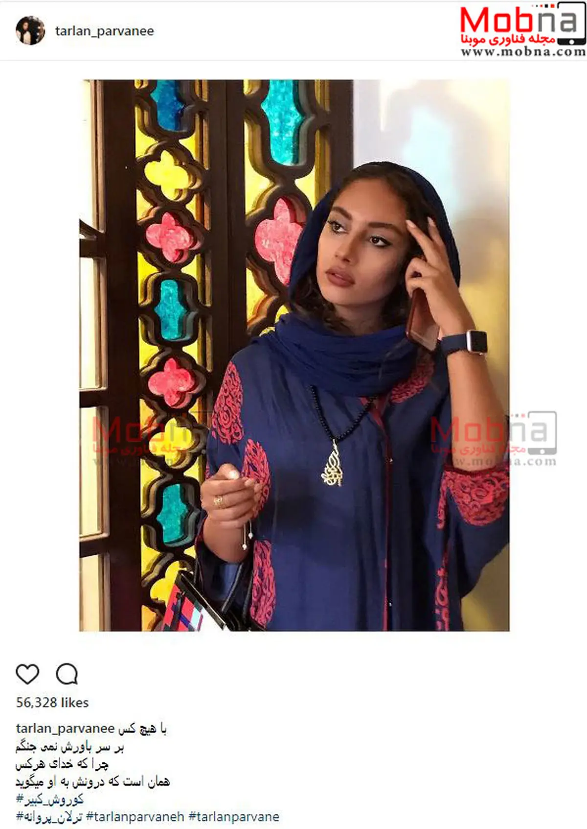 ترلان پروانه؛ بدون شرح!/ عکس