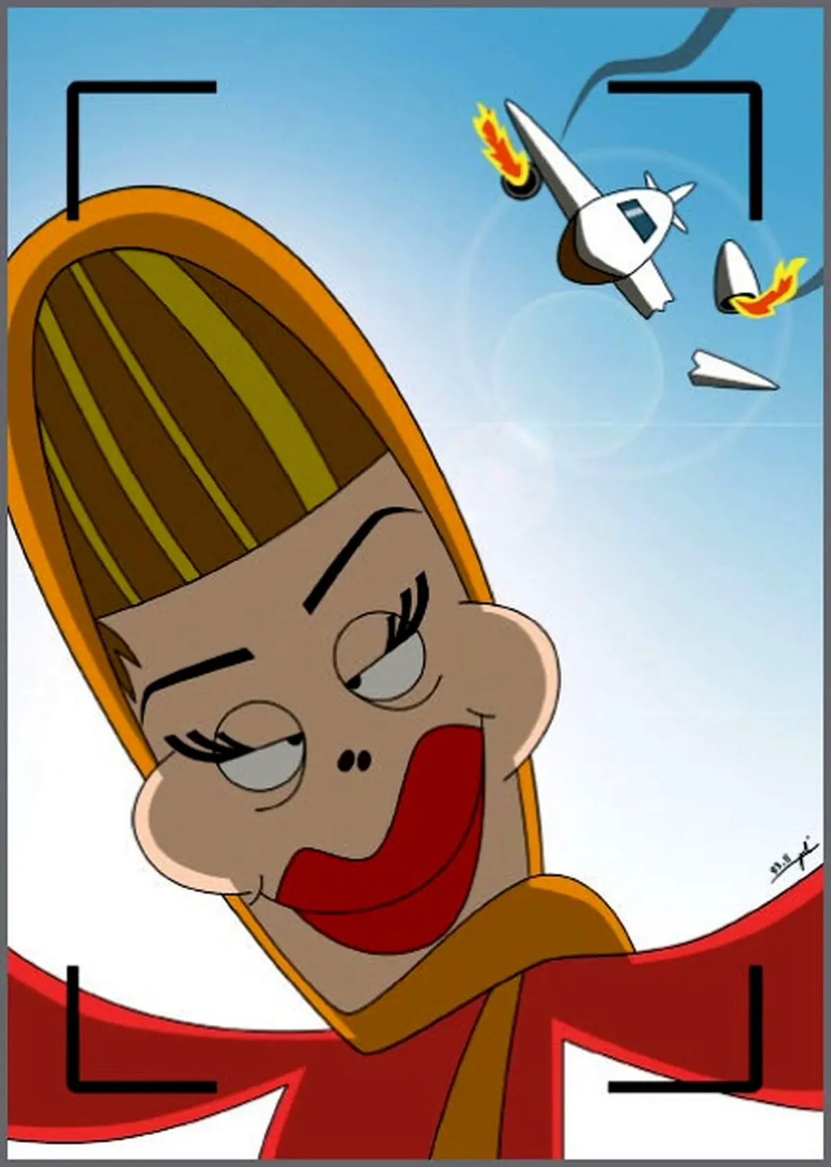سلفی!/کاریکاتور