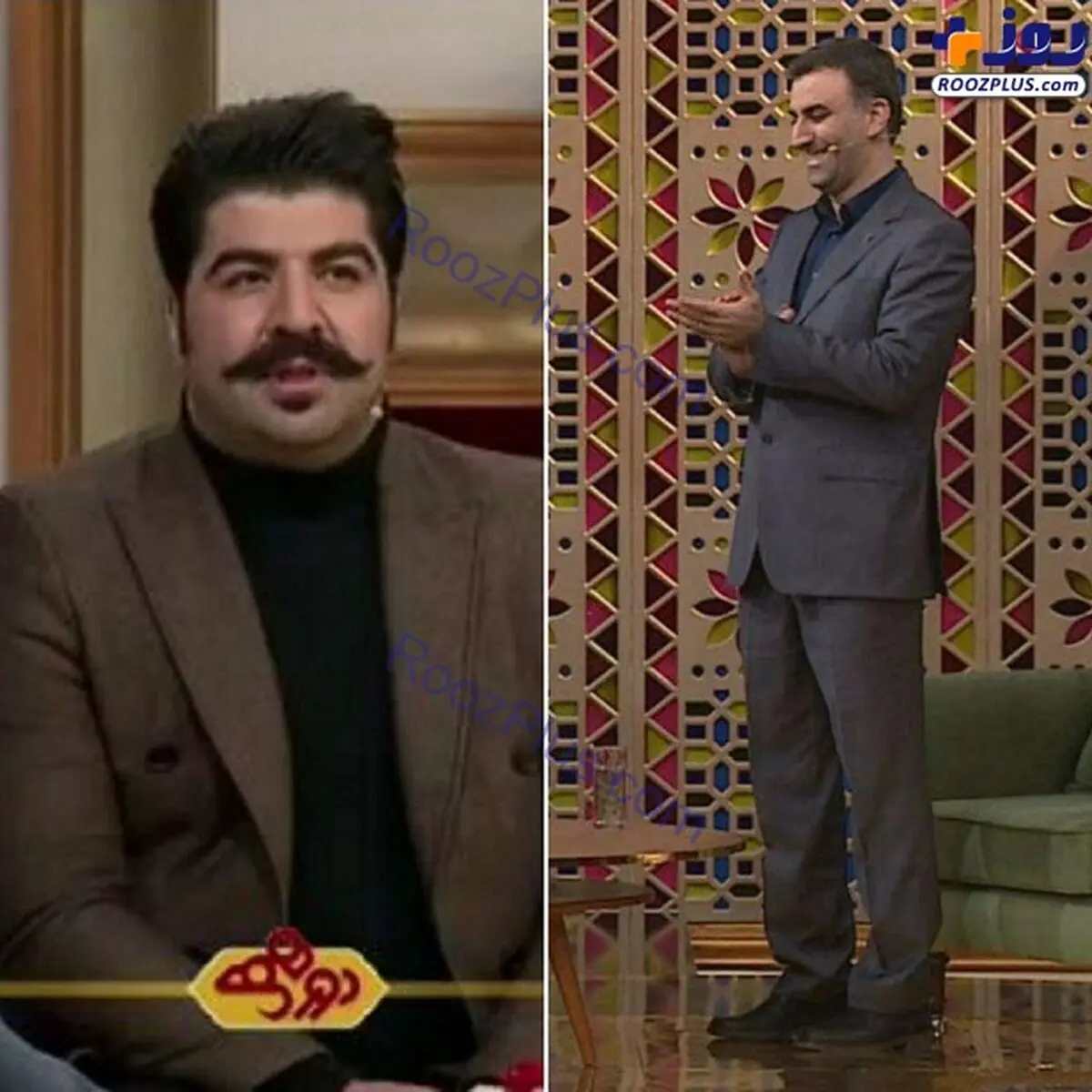 خواننده معروف مهمان دورهمی شد/عکس
