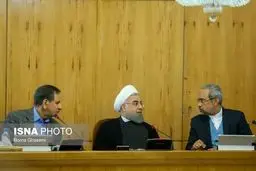 حاشیه های جلسه امروز هیات دولت/تصاویر