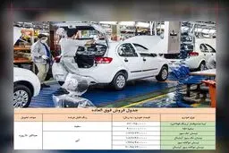 فروش فوق العاده ۵ خودروی سایپا از امروز ۲۵ دی + جزئیات