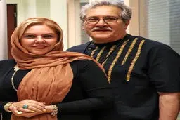 عکس / افسانه چهره آزاد همراه با همسرش
