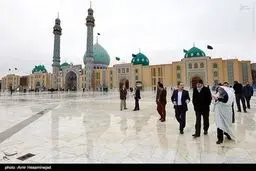 سفر کمیساریای پناهندگان سازمان ملل به قم به روایت تصویر