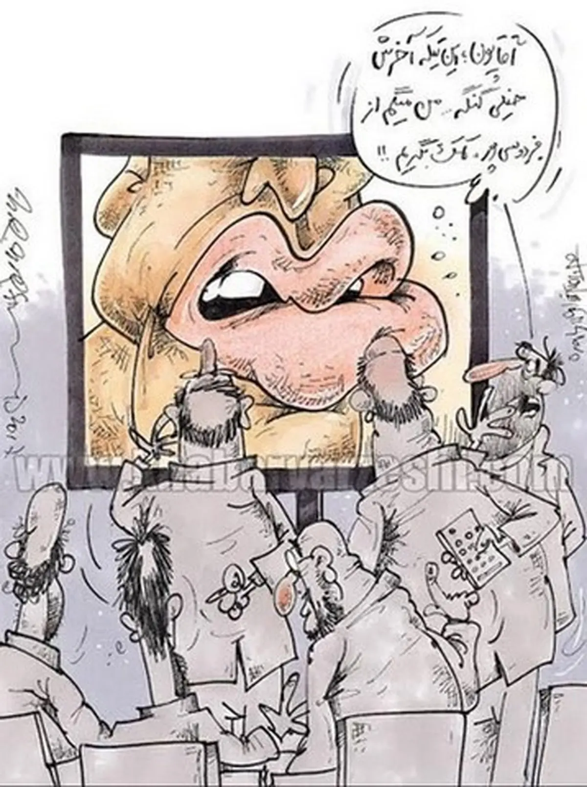 لب‌خوانی مثبت 18 منصوریان!/عکس